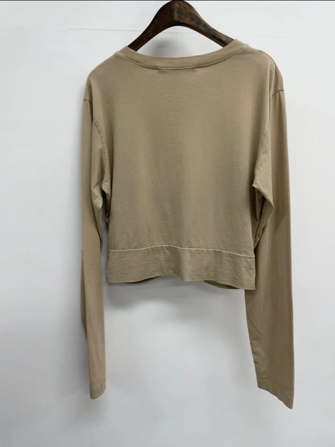 [PAM & GELA] 팜앤젤라 트위스트 크롭 롱슬리브 티셔츠 (S사이즈 상품이미지7