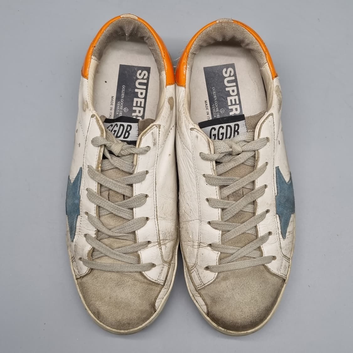 골든구스 슈퍼스타 오렌지탭 스니커즈38 250 상품이미지2