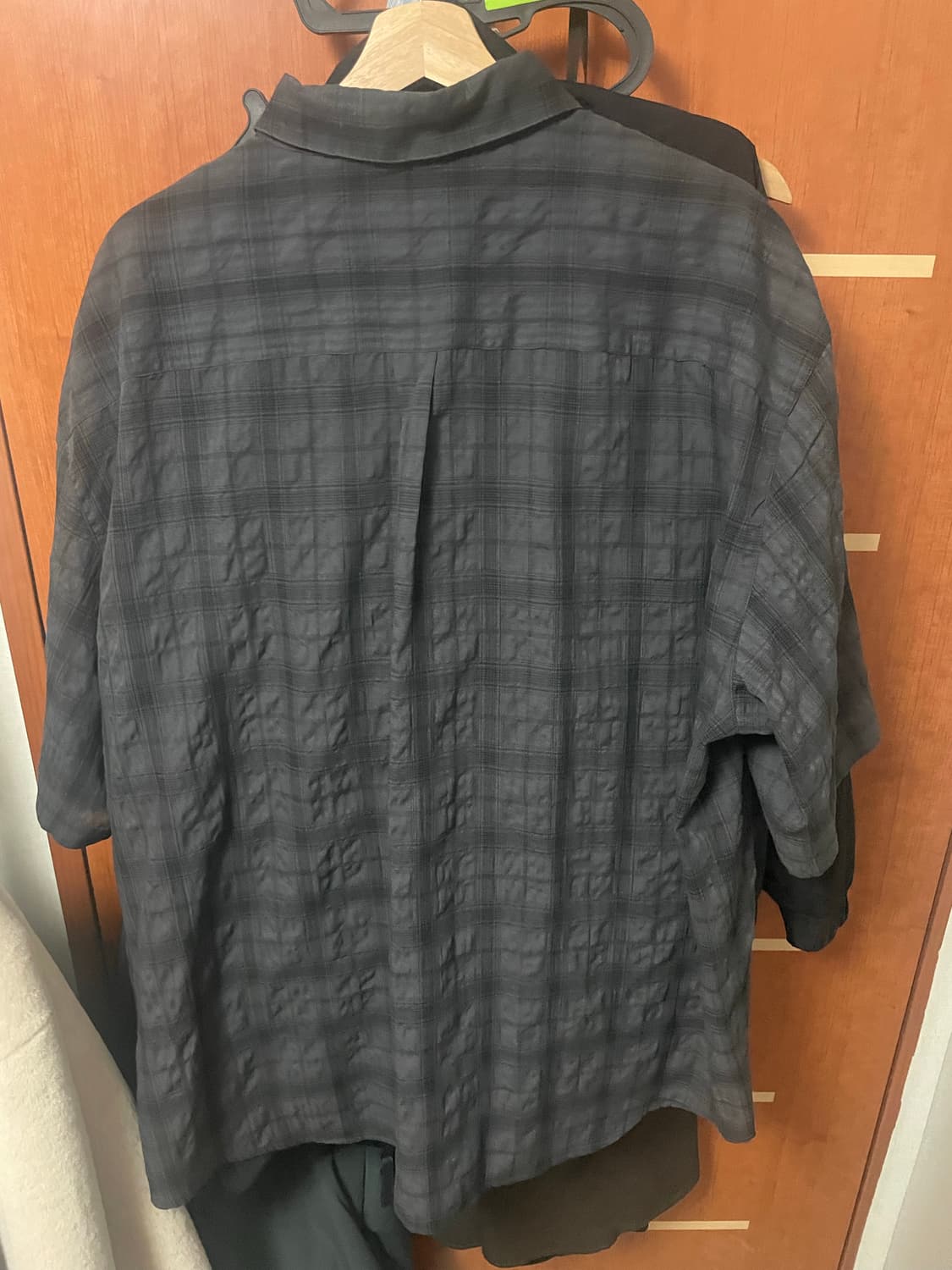 Mjd 오버사이즈 체크 셔츠 l사이즈 상품이미지2