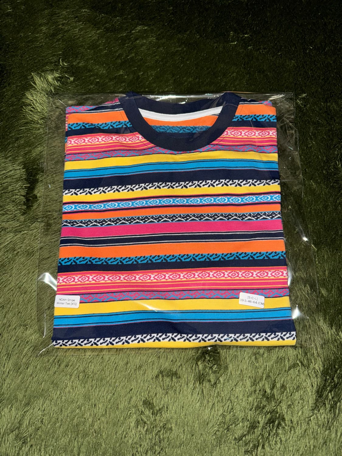 NOAH 노아 20SS 자카드 컬렉션 그래픽 스트라이프 티셔츠 상품이미지10