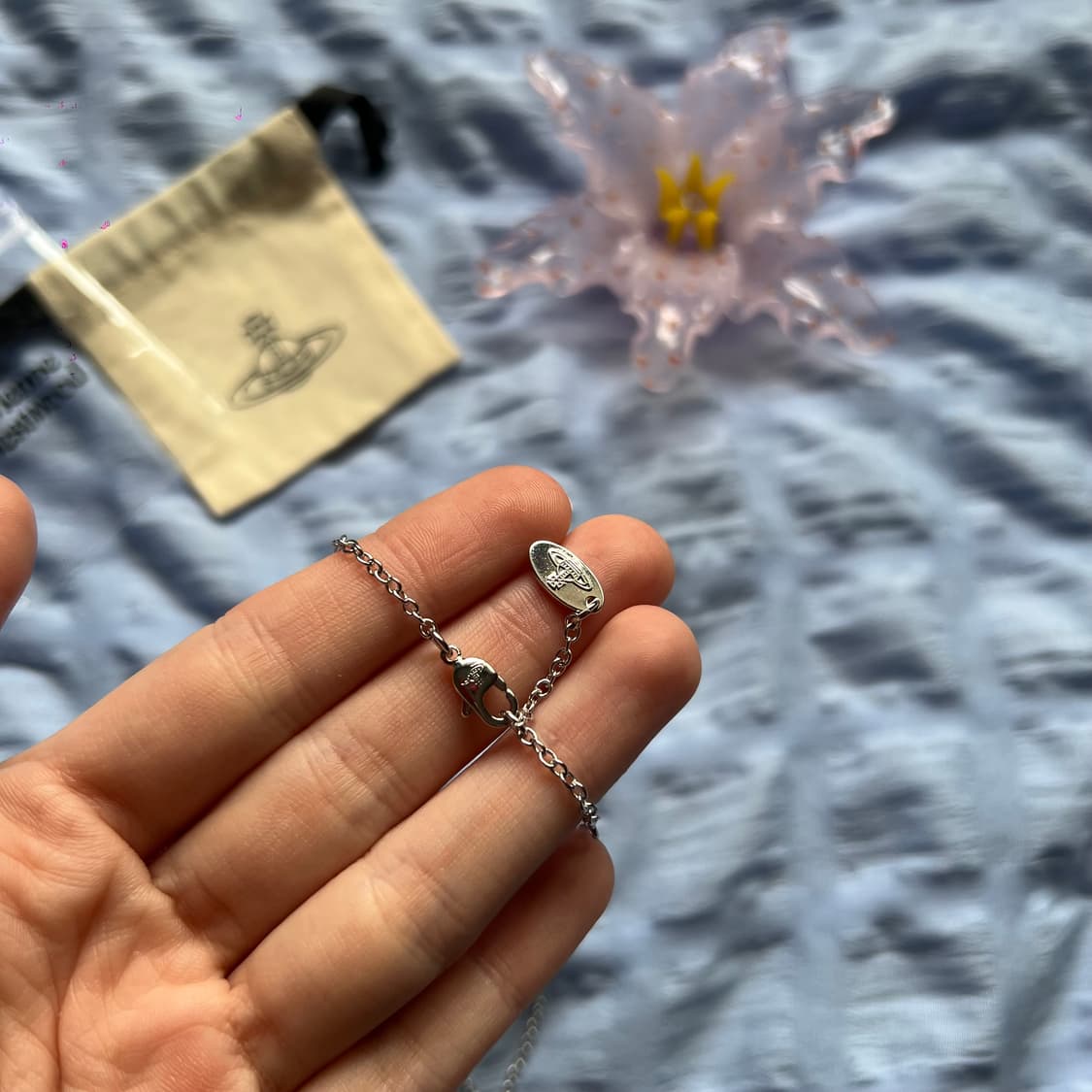 비비안웨스트우드 올림피아 펄 펜던트 네크리스 상품이미지6