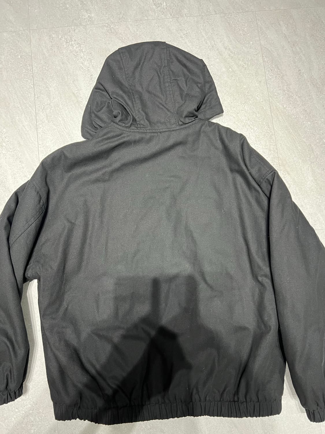 커버낫 C 옥스포드 후드자켓 블랙 M 상품이미지5