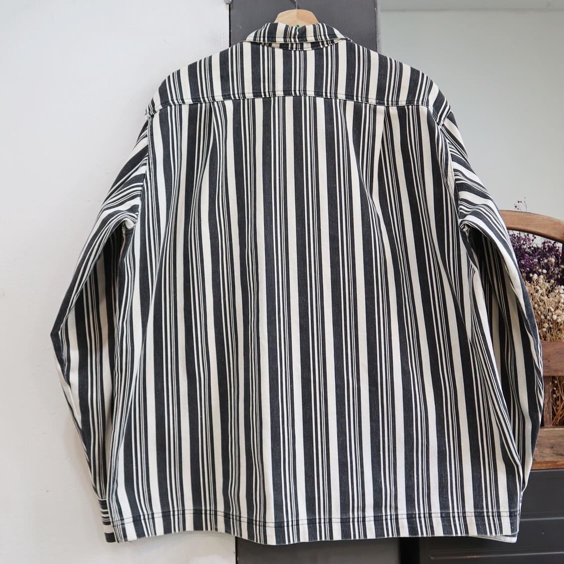 made in USA 스트라이프 해링턴 자켓 상품이미지5