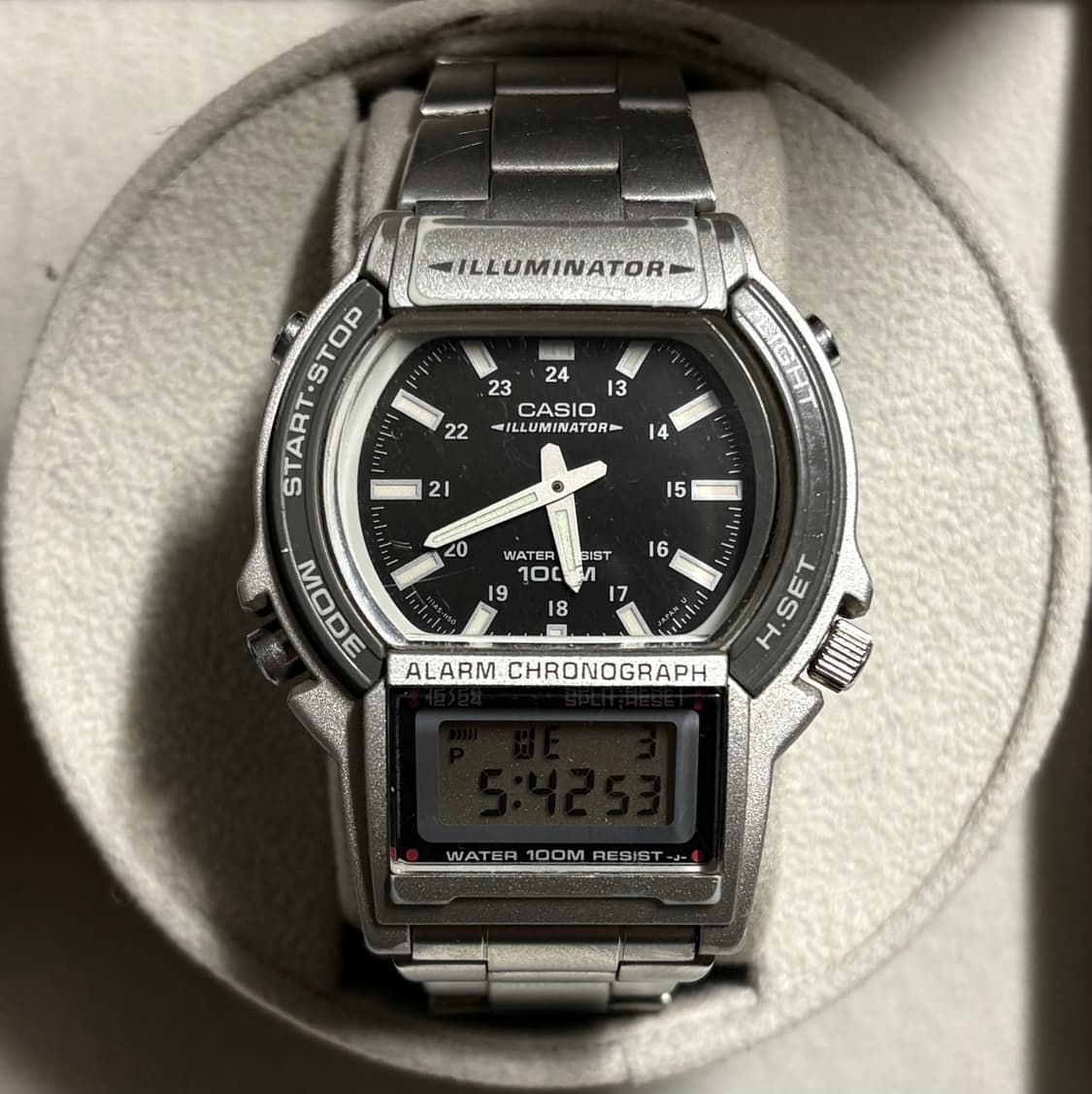 90s’ 카시오 AW-61 빈티지 아나디지 시계 상품이미지1