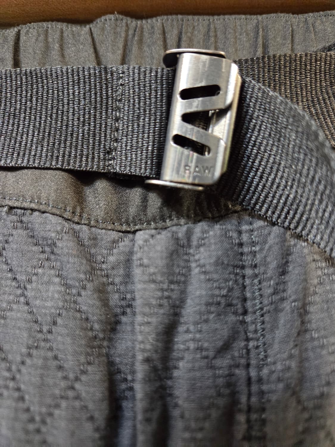 G-STAR RAW 퀼팅 조거 팬츠 블랙(25) 상품이미지4