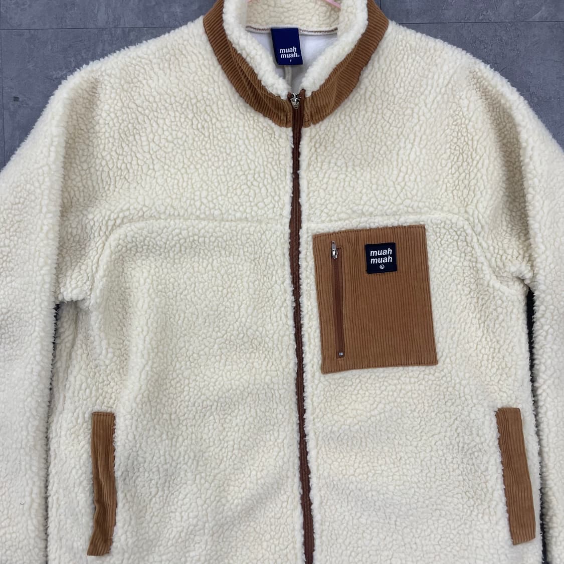 MUAHMUAH 후리스집업 상품이미지2