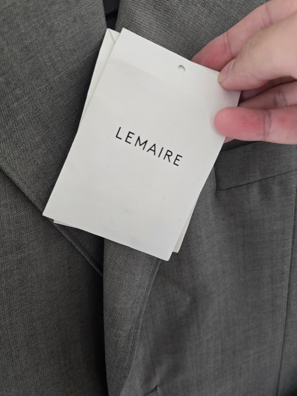 르메르 22ss 그레이 셋업 상품이미지7