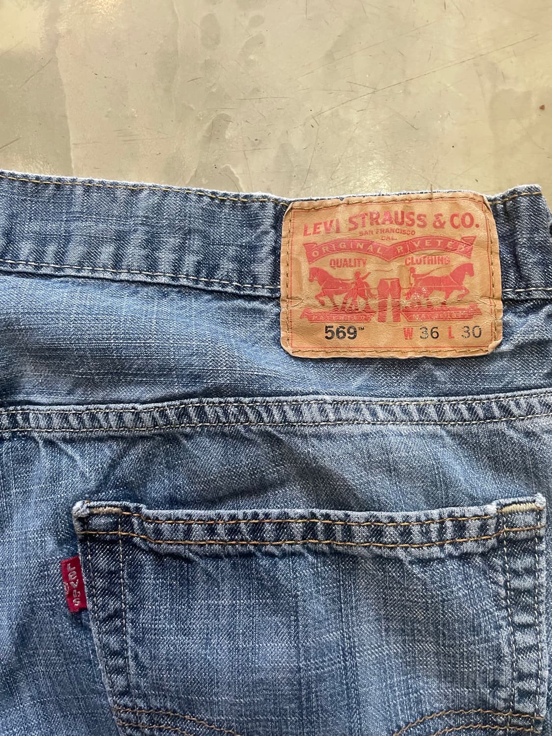 리바이스 569 36x30 상품이미지7