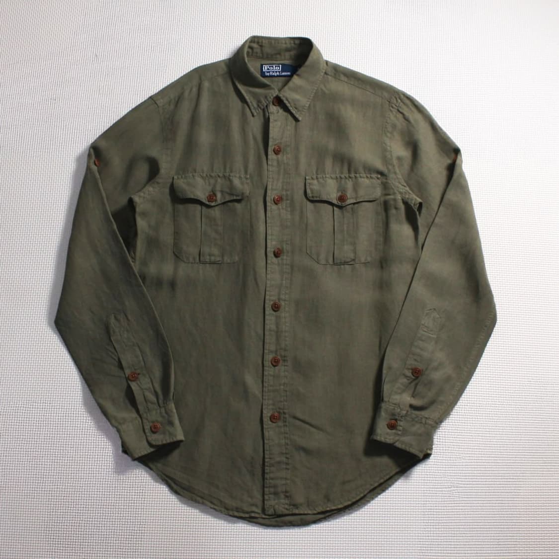 Polo 폴로 랄프로렌 카키 투 포켓 셔츠  상품이미지1