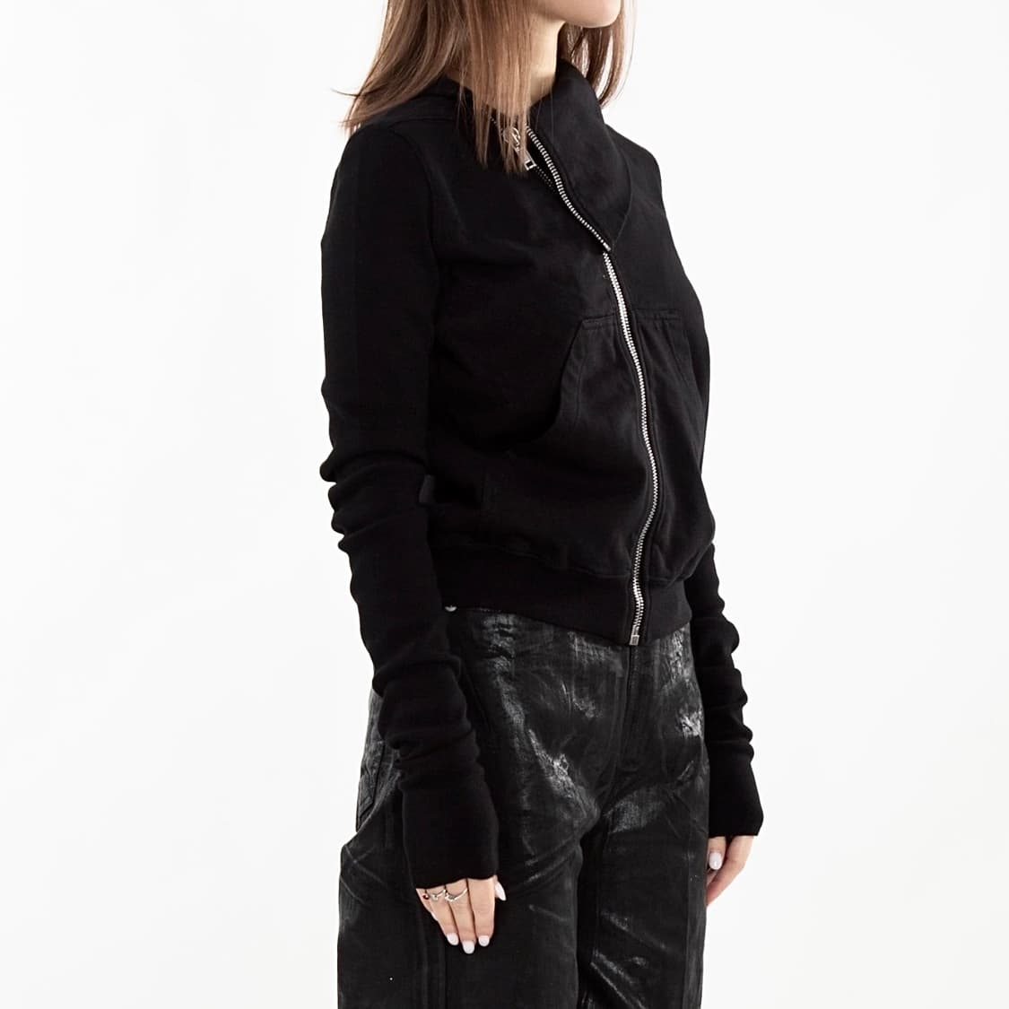 릭오웬스 마운틴 집업 블랙 L 상품이미지2