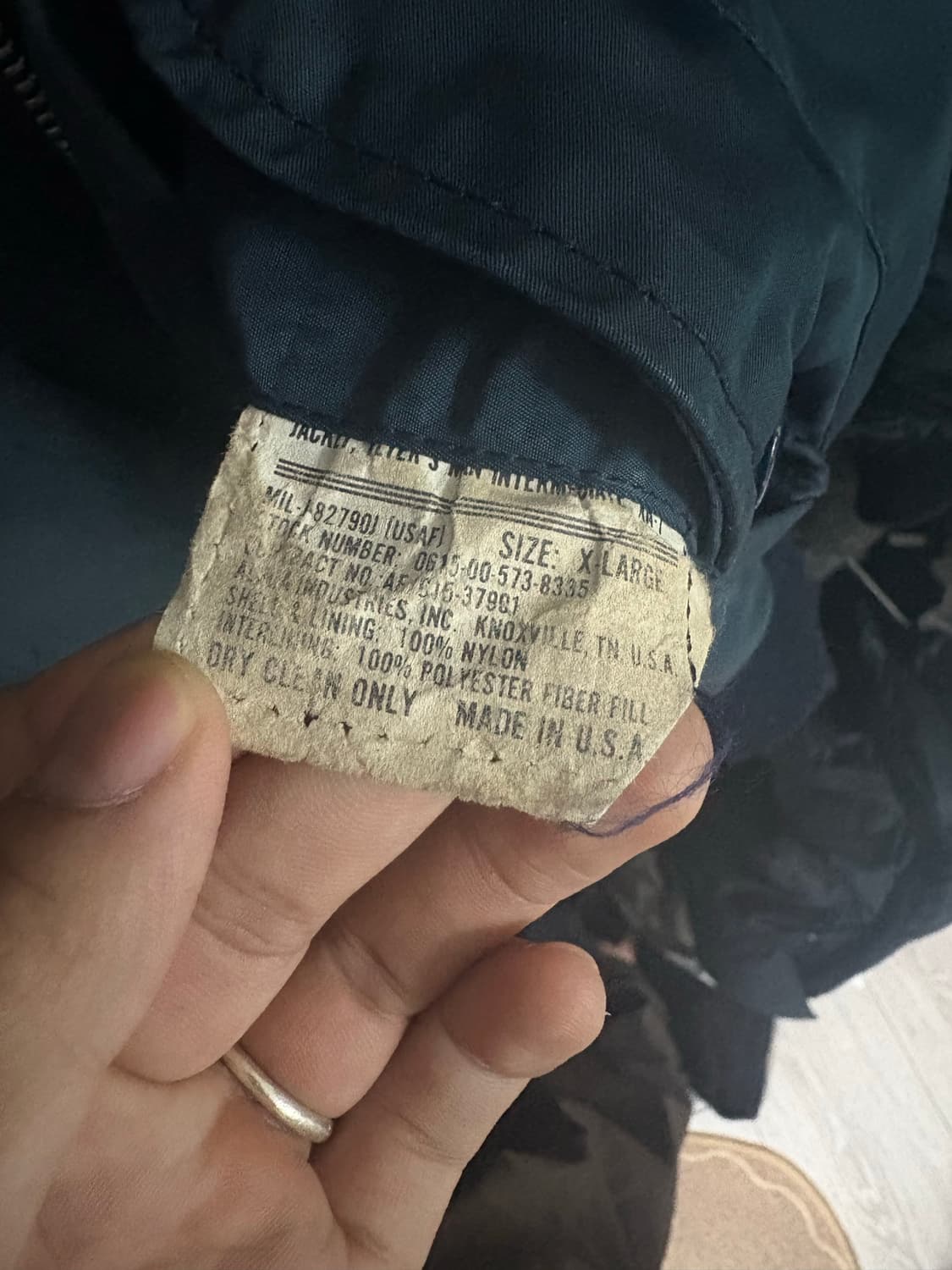 알파 인더스트리 90s ma-1 상품이미지3