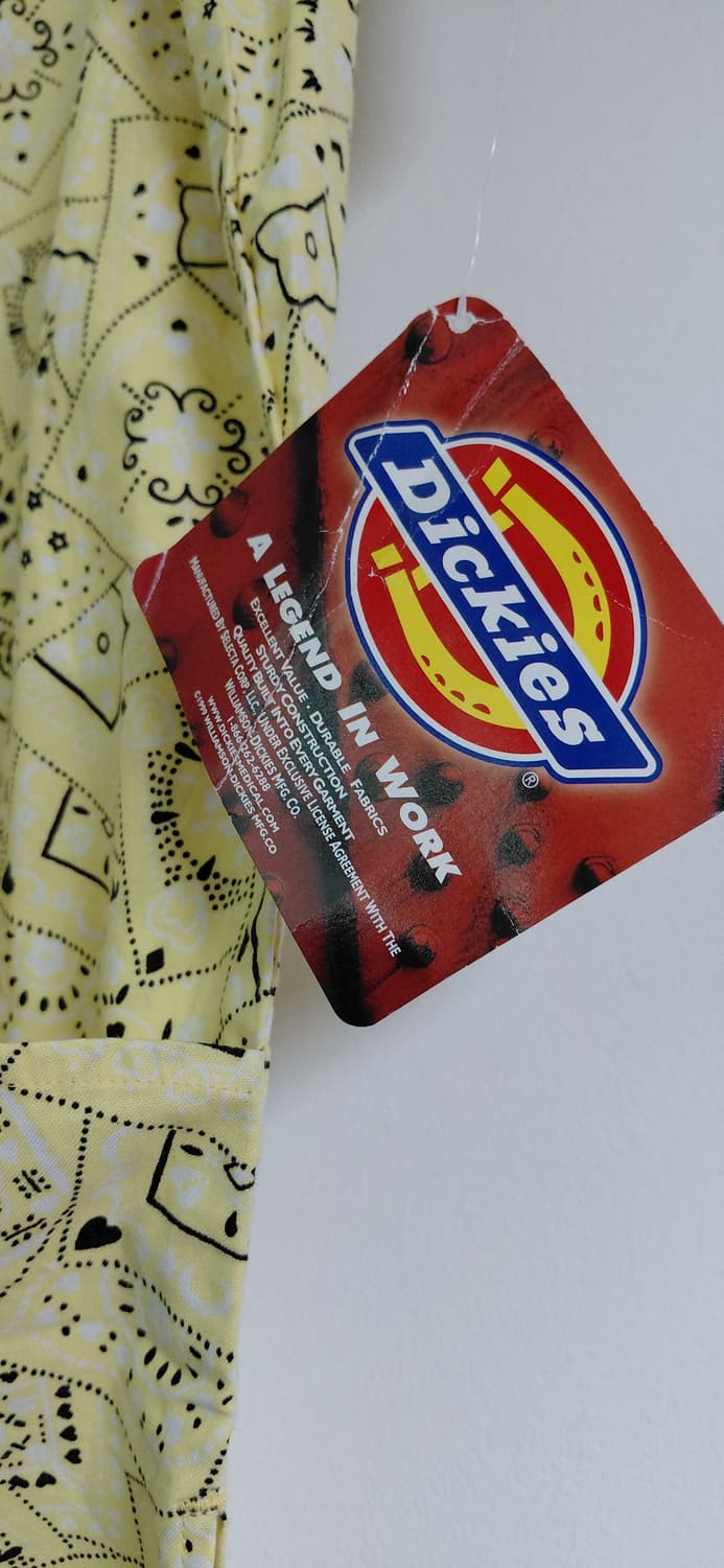 [새상품/2XL] 디키즈(Dickies) 반다나 패턴 스크럽 상의 상품이미지10