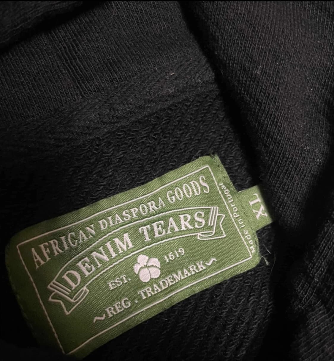 (급처)데님티어스 모노 코튼 리쓰 후드 xl 상품이미지2