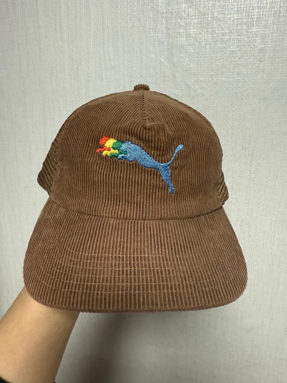 Noah 노아 퓨마 코듀로이 메쉬 트러커 캡 상품이미지1