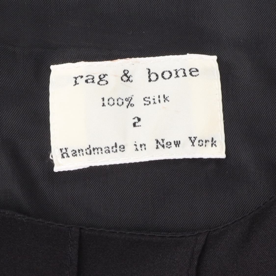 rag&bone 랙앤본 실크 플리츠 레더패널 슬리브리스 원피스 상품이미지8
