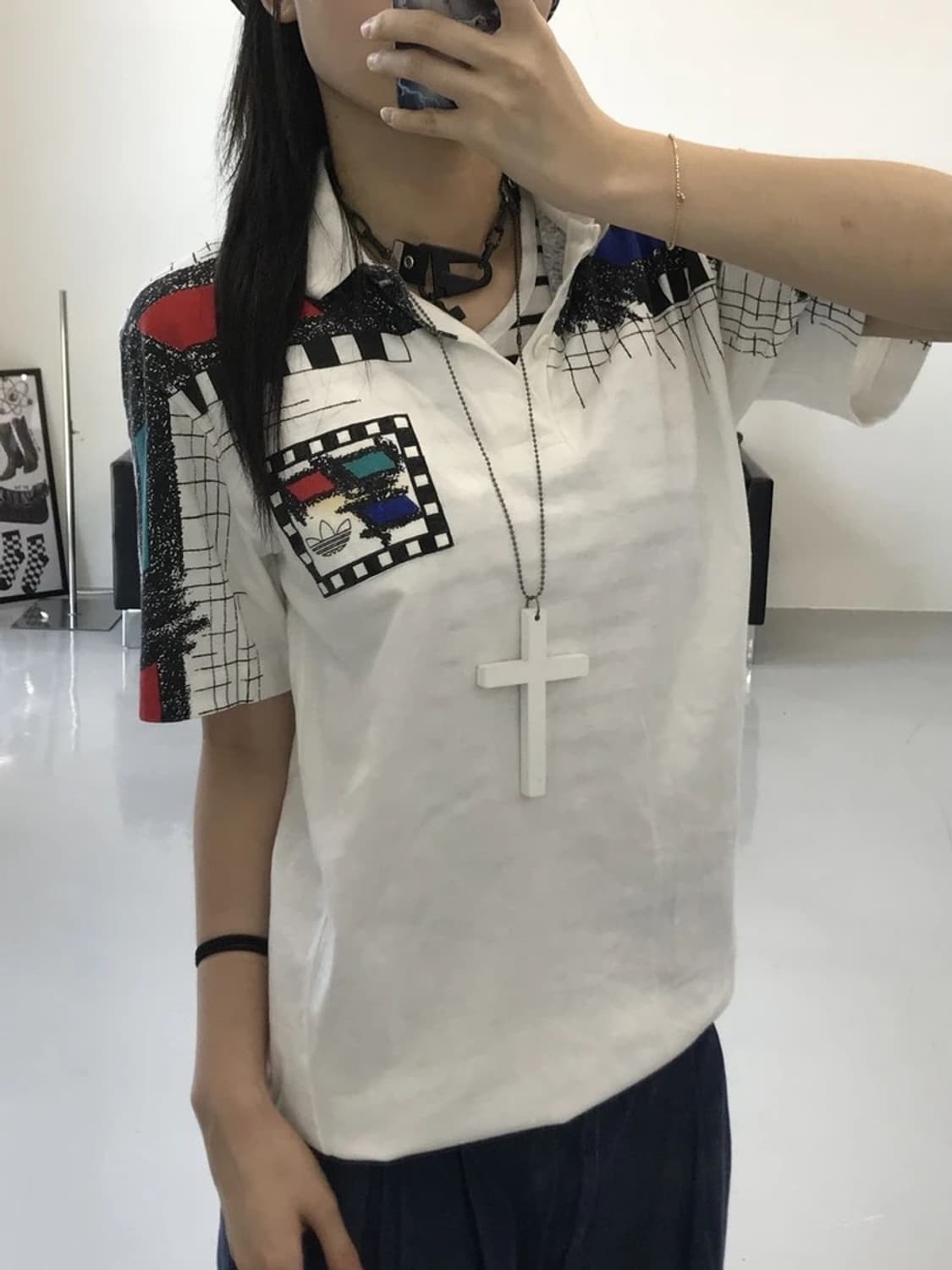 1980’s 빈티지 아디다스 폴로 셔츠 상품이미지2