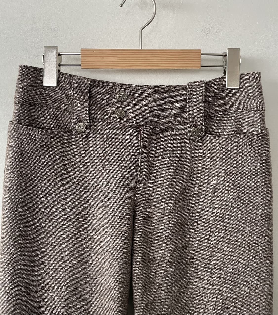 vintage two button low rise half pants 상품이미지2