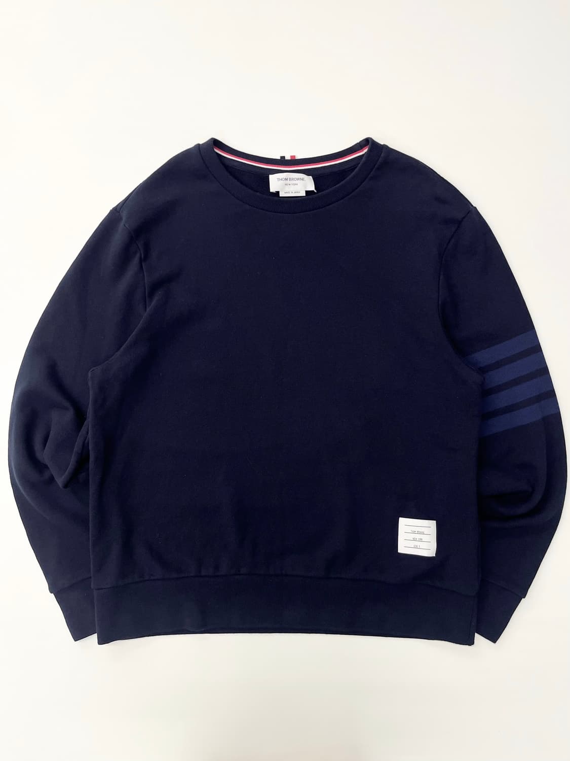 Thom Browne 톰브라운 네이비 맨투맨 상품이미지1