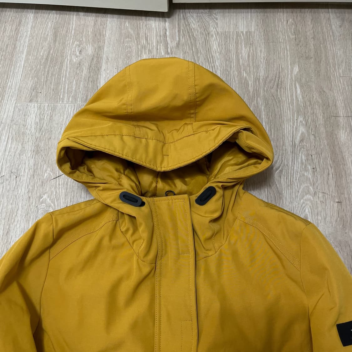 헨리코튼 골프 남성 구스다운 후드 야상 롱패딩 L/100  상품이미지2