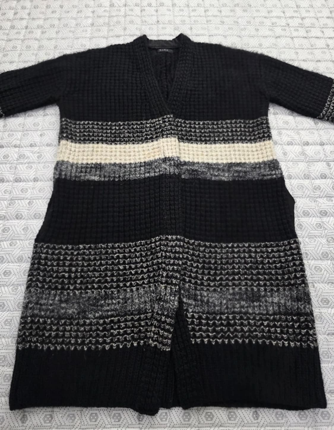 TIME 타임 롱 니트 가디건 ~F 상품이미지2