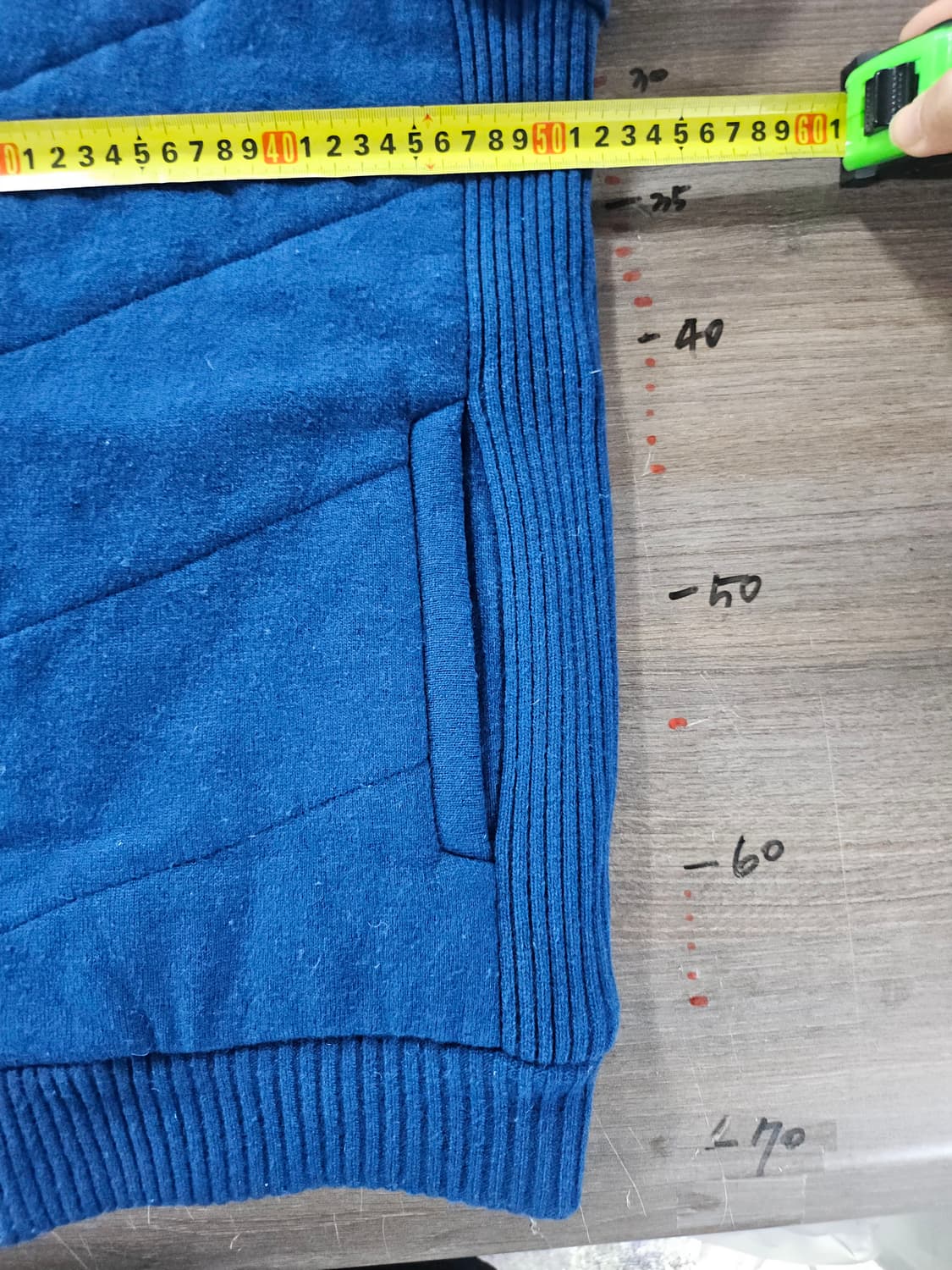 Dennis  GOLF  남성 퀼팅 블루종 바람막이 점퍼  100 상품이미지5