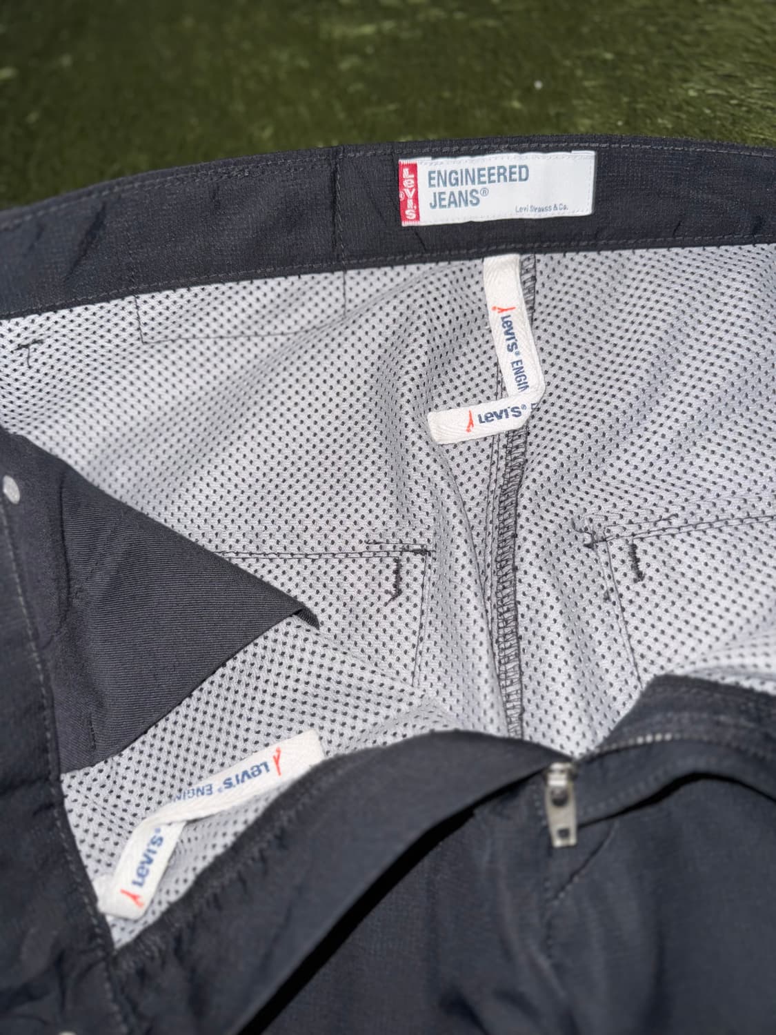 [32] 리바이스 재팬 엔지니어드 진 폴리 워크 팬츠 블랙 상품이미지5