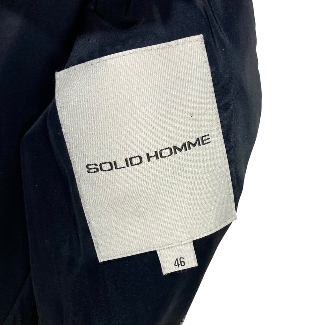 솔리드옴므 배색 네오프랜 자켓 상품이미지4