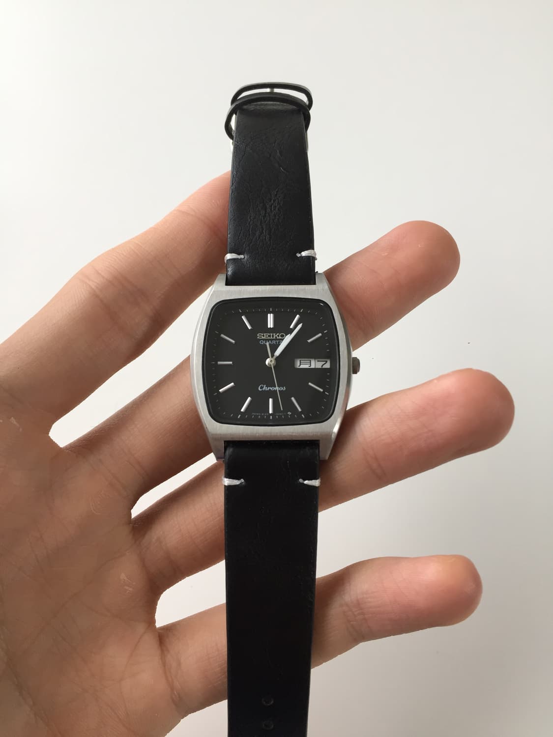 80s seiko chronos square quartz 상품이미지2