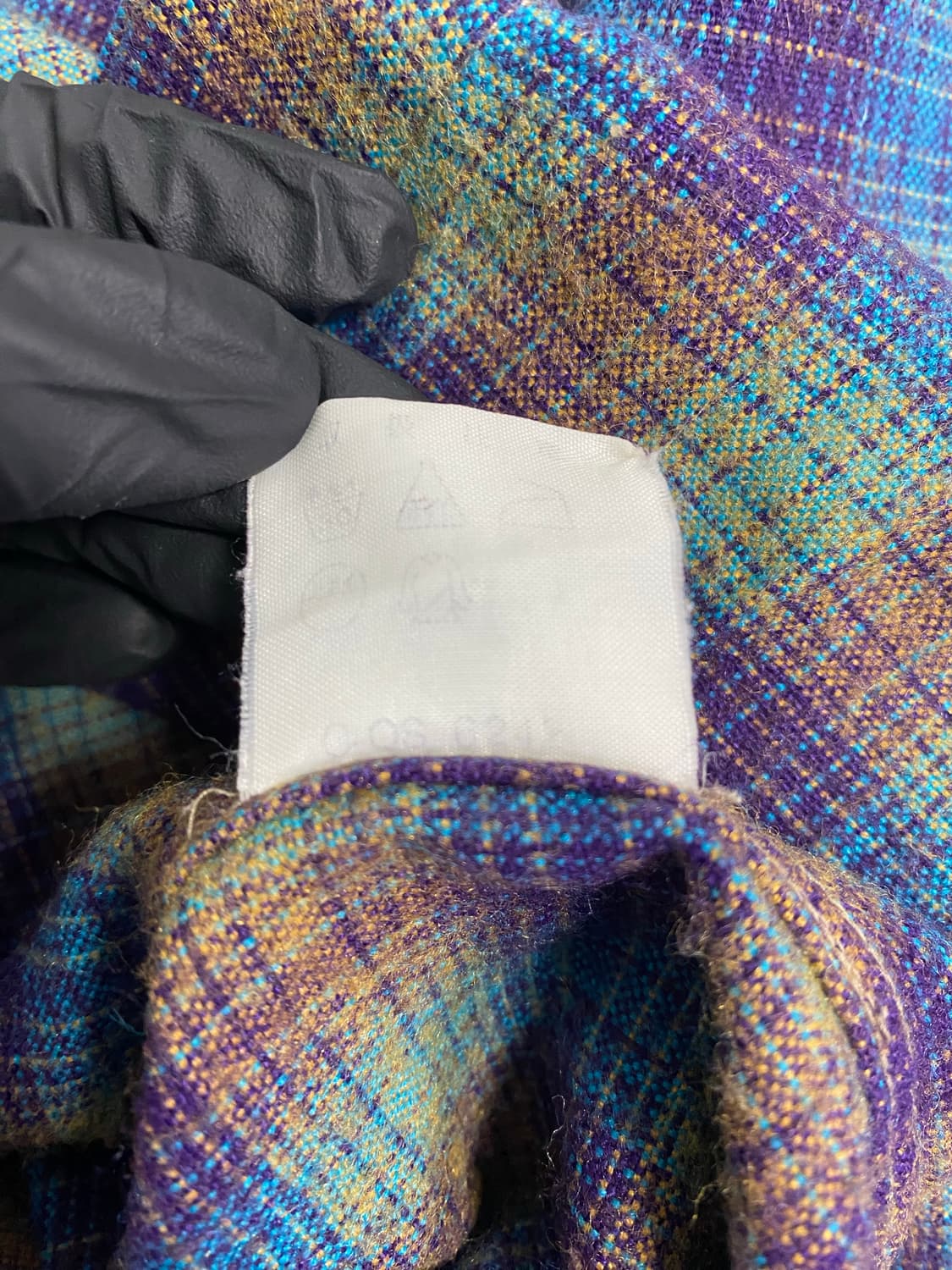 몽벨 재팬 타탄 체크셔츠 M <586> 상품이미지6