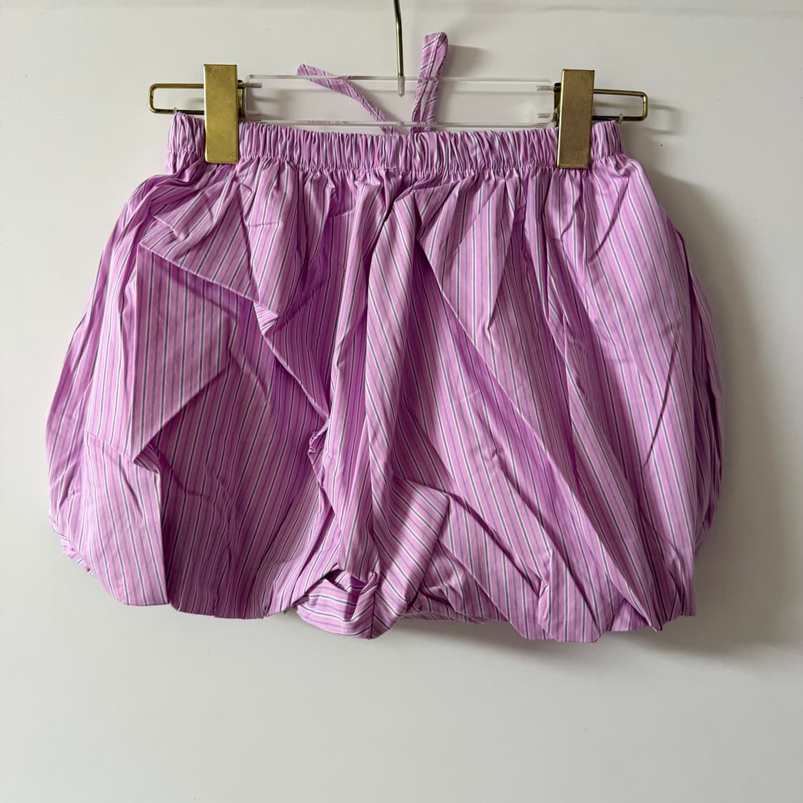 새상품 여자 스트라이프 펌킨 반바지 (핑크) 상품이미지3