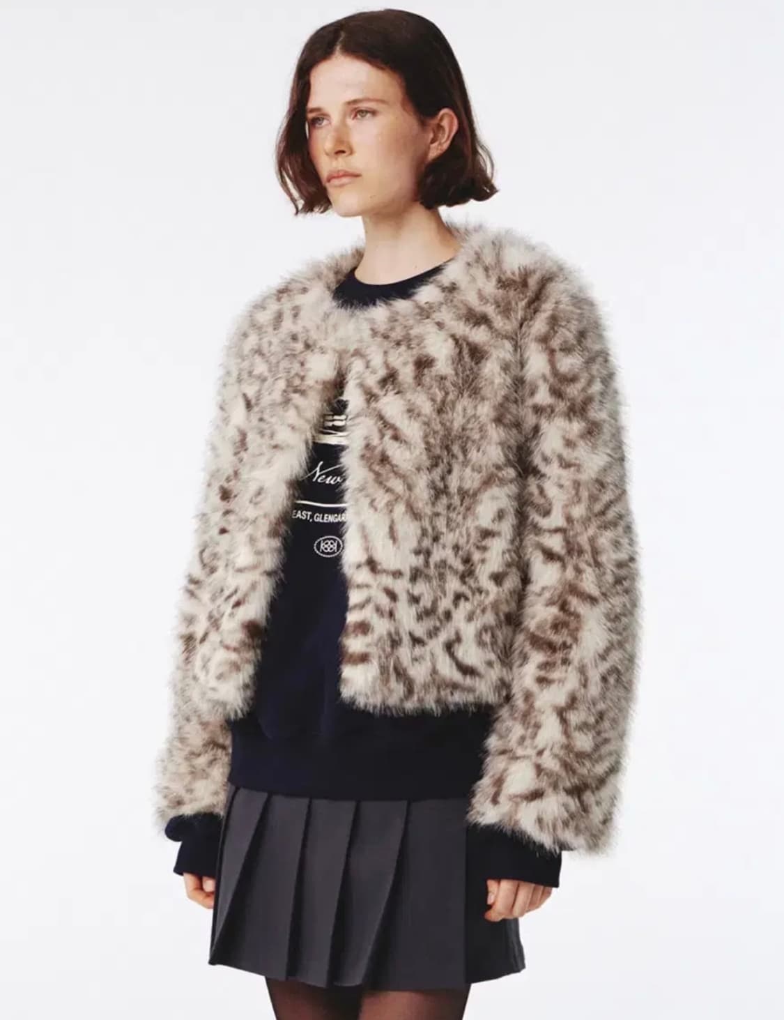 기준 퍼 자켓 상품이미지1