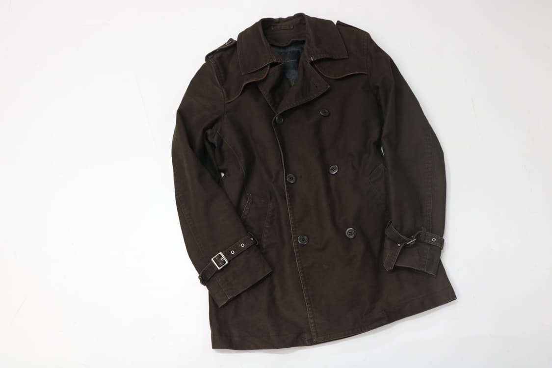 맨즈 멜로즈 더블 브레스티드 코트 상품이미지2