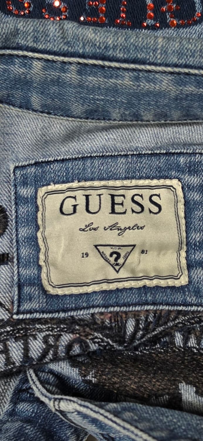 GUESS 여성 빈티지 데님 자켓 M 상품이미지3