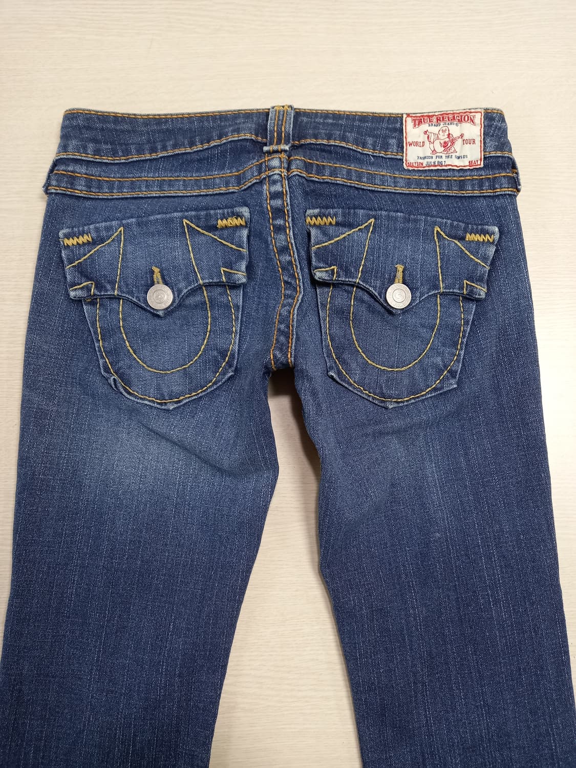 25 트루릴리젼 USA 골반 워싱 스판 슬림일자진 25-296 상품이미지4