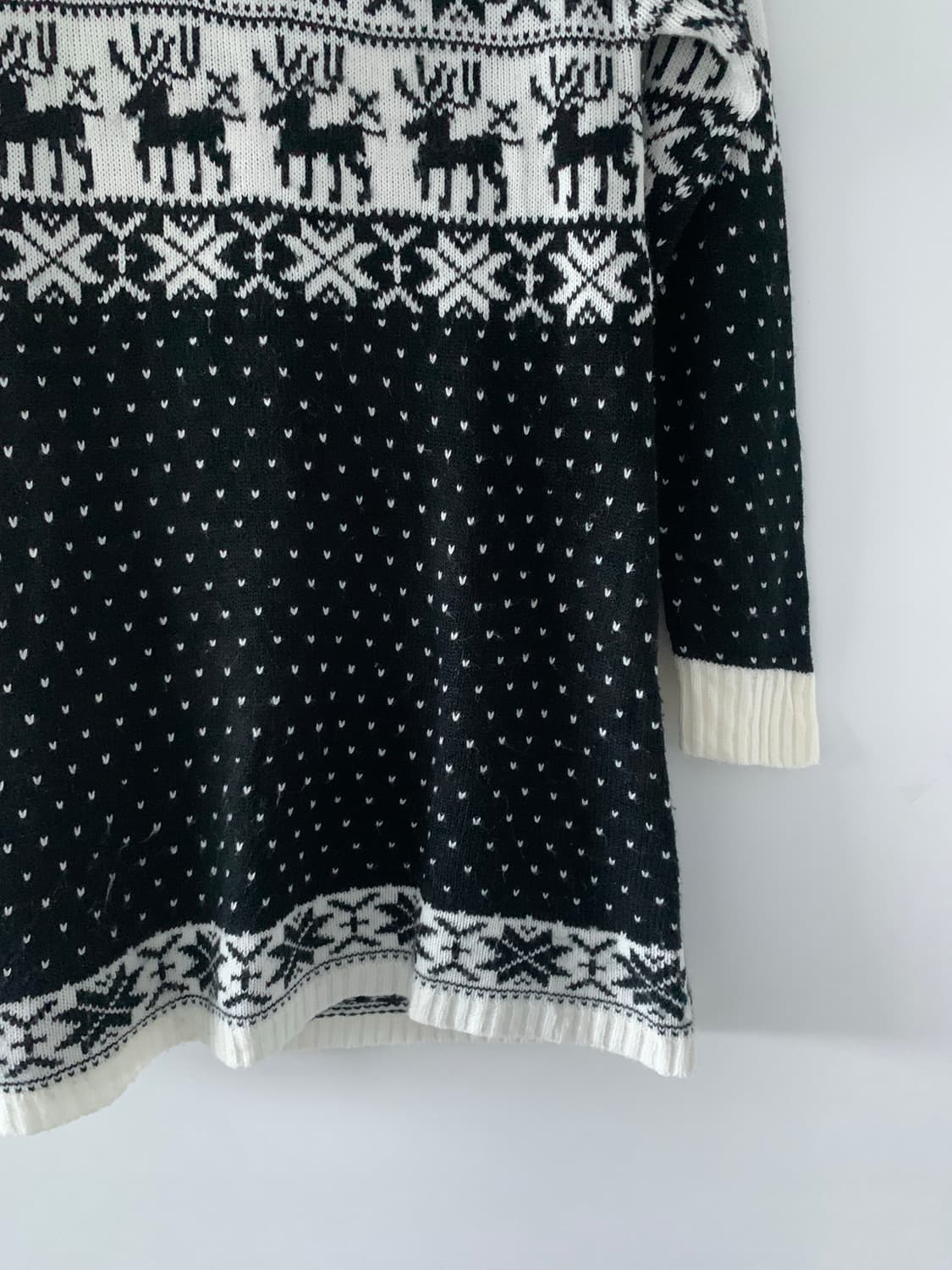 루돌프 눈꽃 니트 상품이미지3