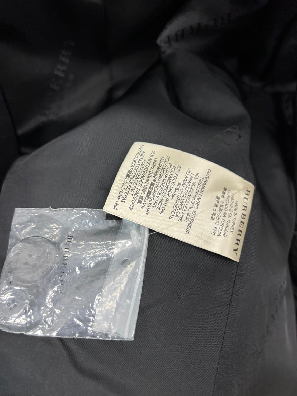 100) 버버리 런던 울코트 상품이미지7