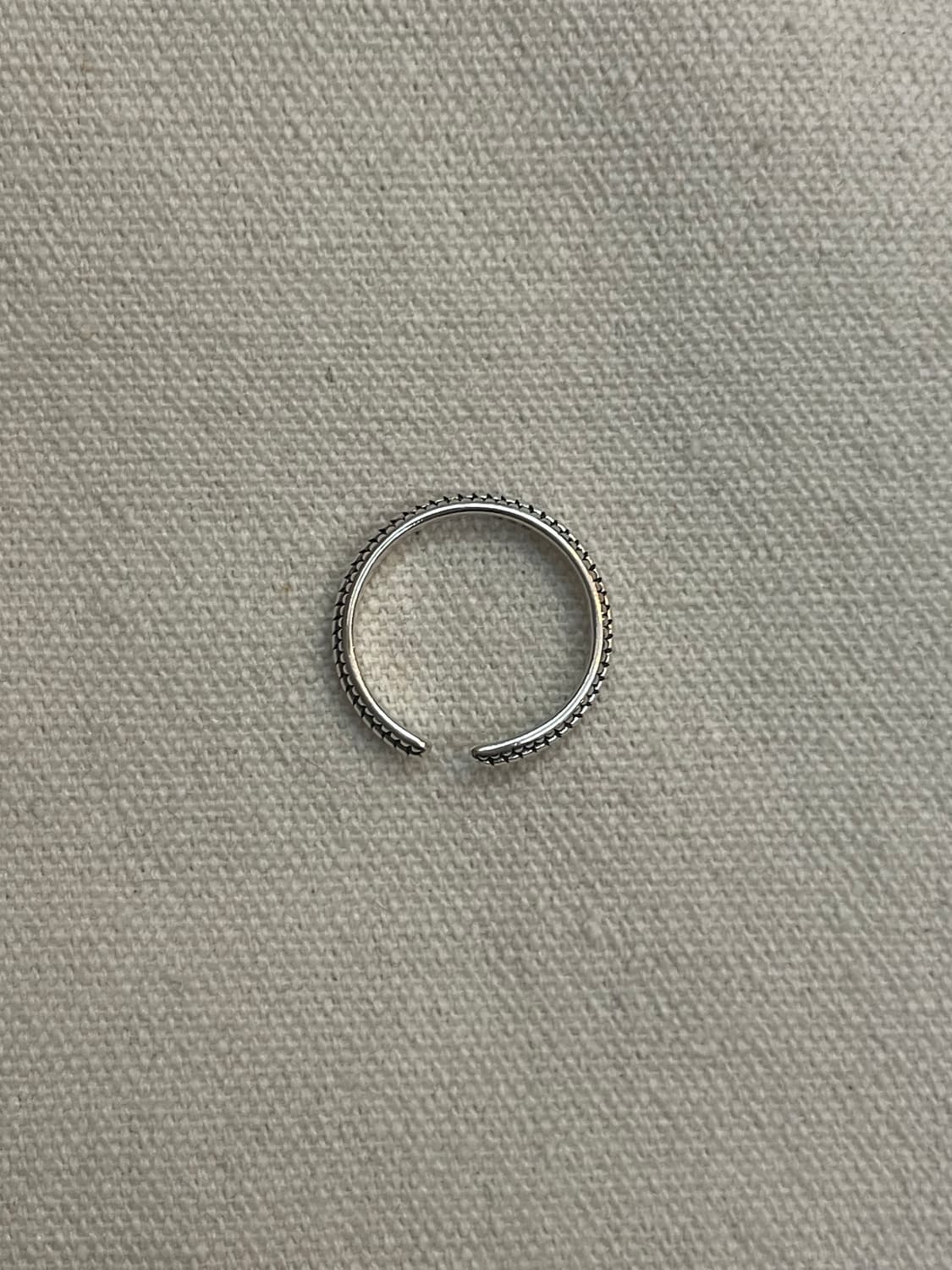 🪞 오픈 실버링 (Silver Plated) 상품이미지1