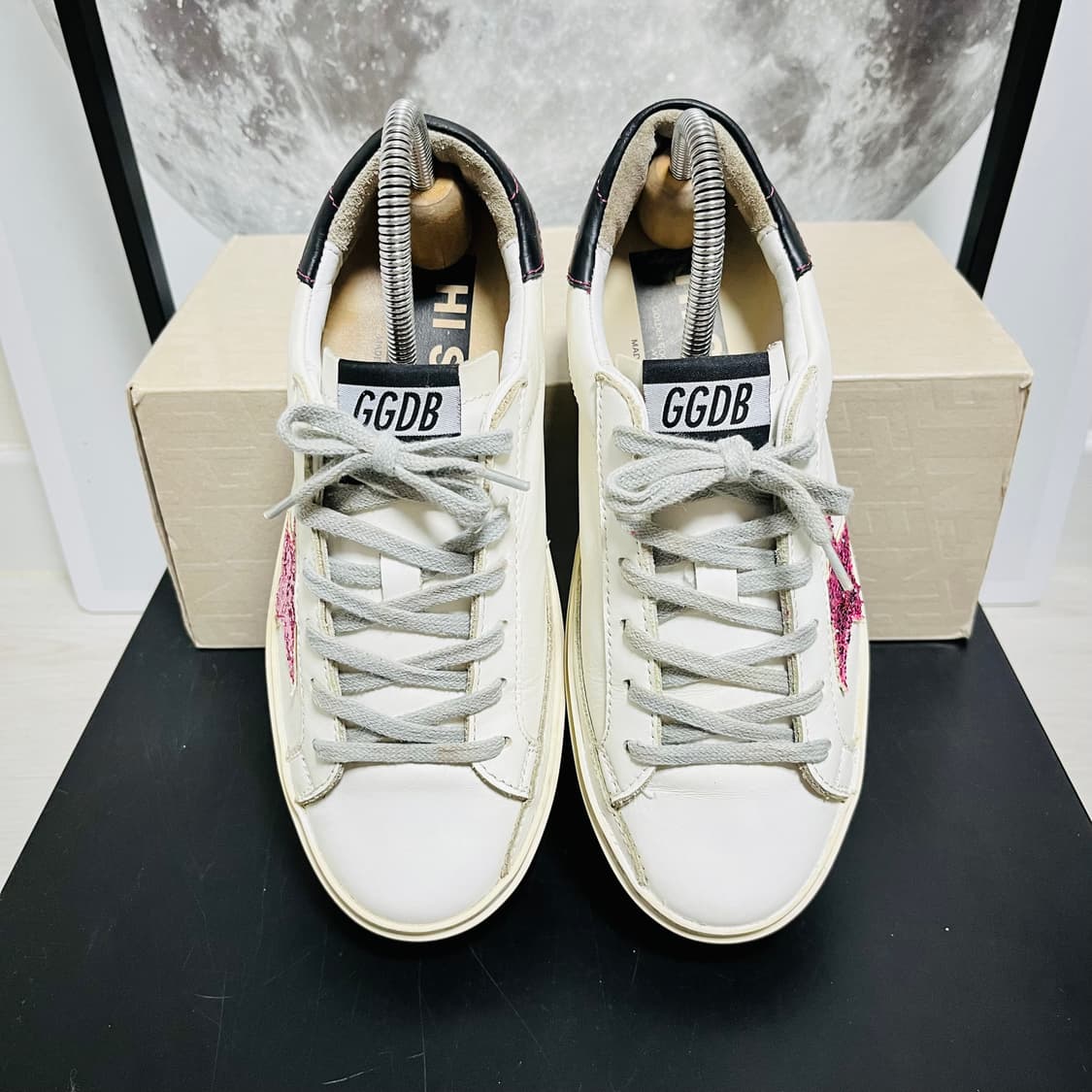 정품 36) 골든구스 하이스타 블랙탭 스니커즈 230~235 상품이미지3