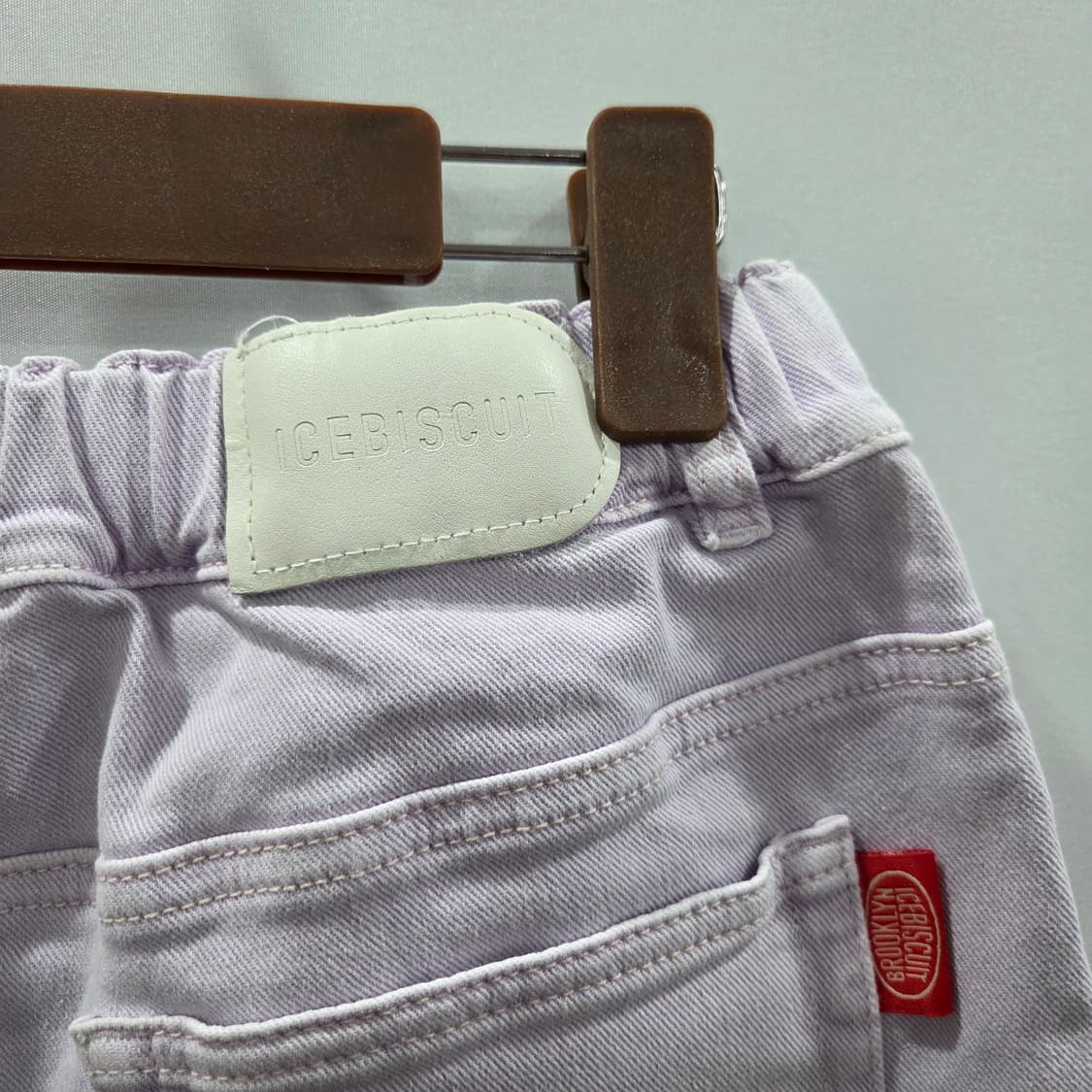 아이스비스킷 키즈 밴딩 데님 반바지 165 상품이미지3