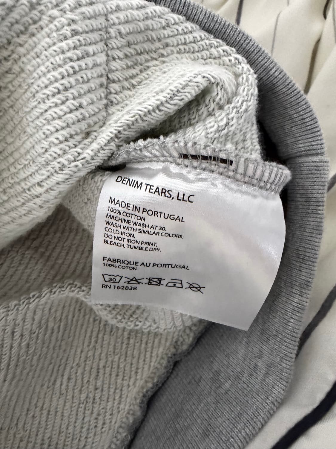 데님티어스 후드티 그레이 상품이미지4