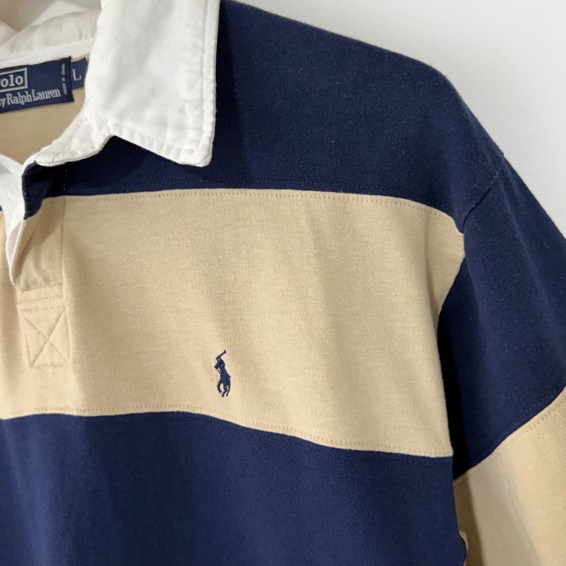 [L] 90s 폴로 랄프로렌 반팔 럭비티 상품이미지5