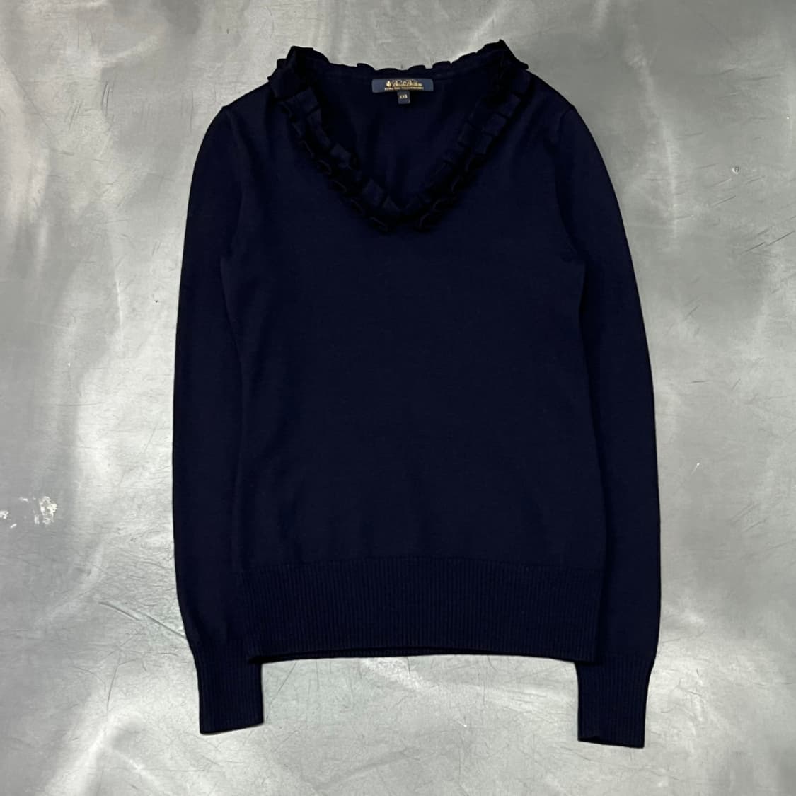  브룩스브라더스 카라 디테일 울 니트 y15812 상품이미지1