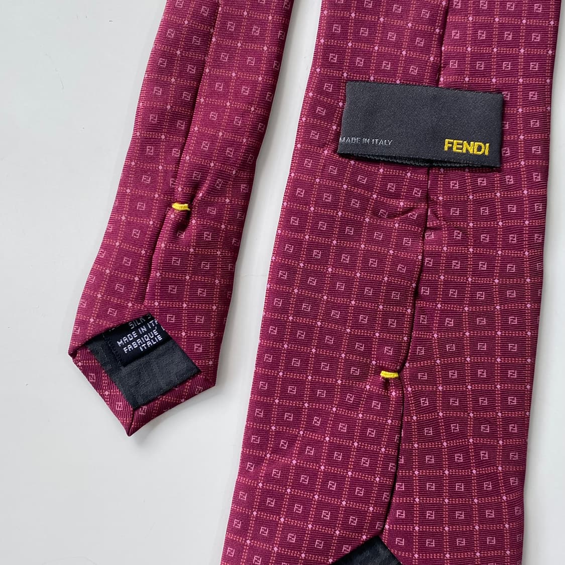 펜디(FENDI) 모노그램 명품 정품 넥타이 상품이미지5