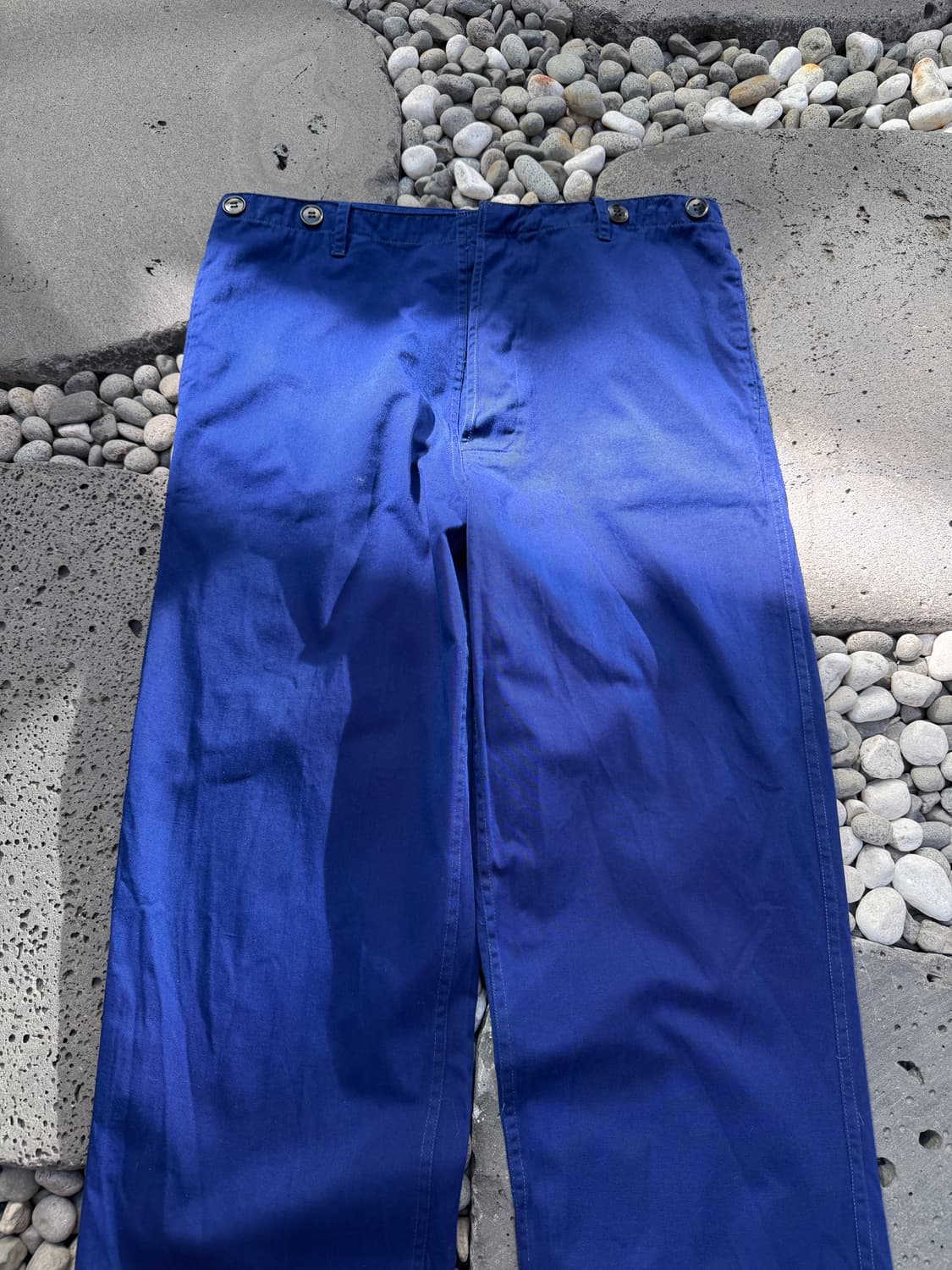 1980s FRIENDSHIP NAVY INK BLUE 프렌치워크팬츠 상품이미지3