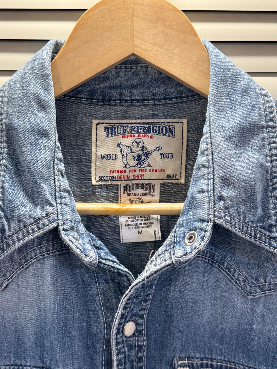 트루릴리전 웨스턴 데님셔츠(T45) 상품이미지2