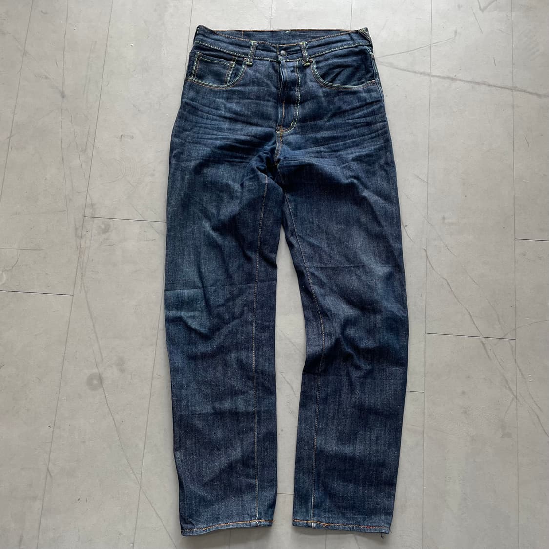 에비수 자수 데님 상품이미지2