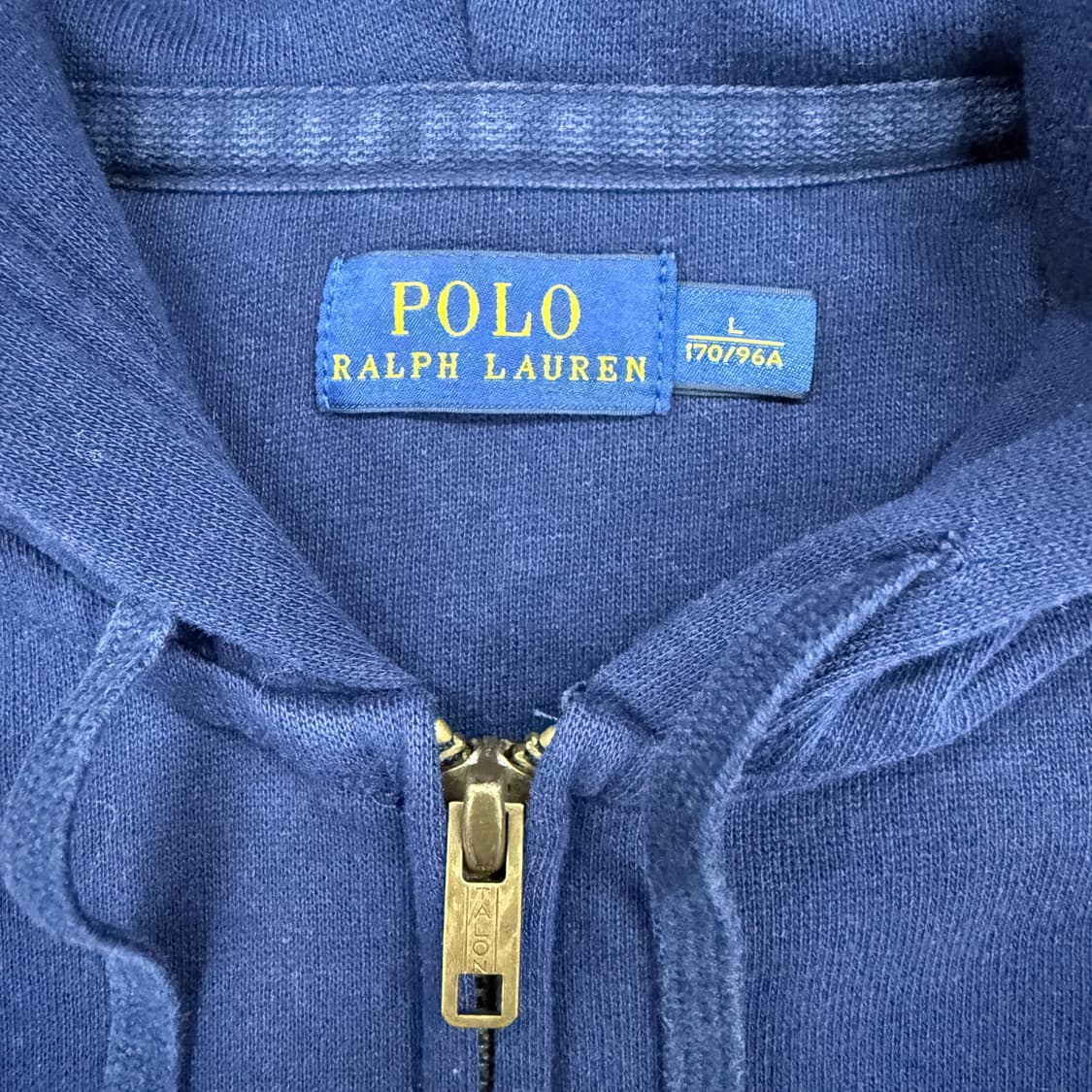 (우먼즈L)폴로 랄프로렌 후드집업티셔츠(네이비) 상품이미지2