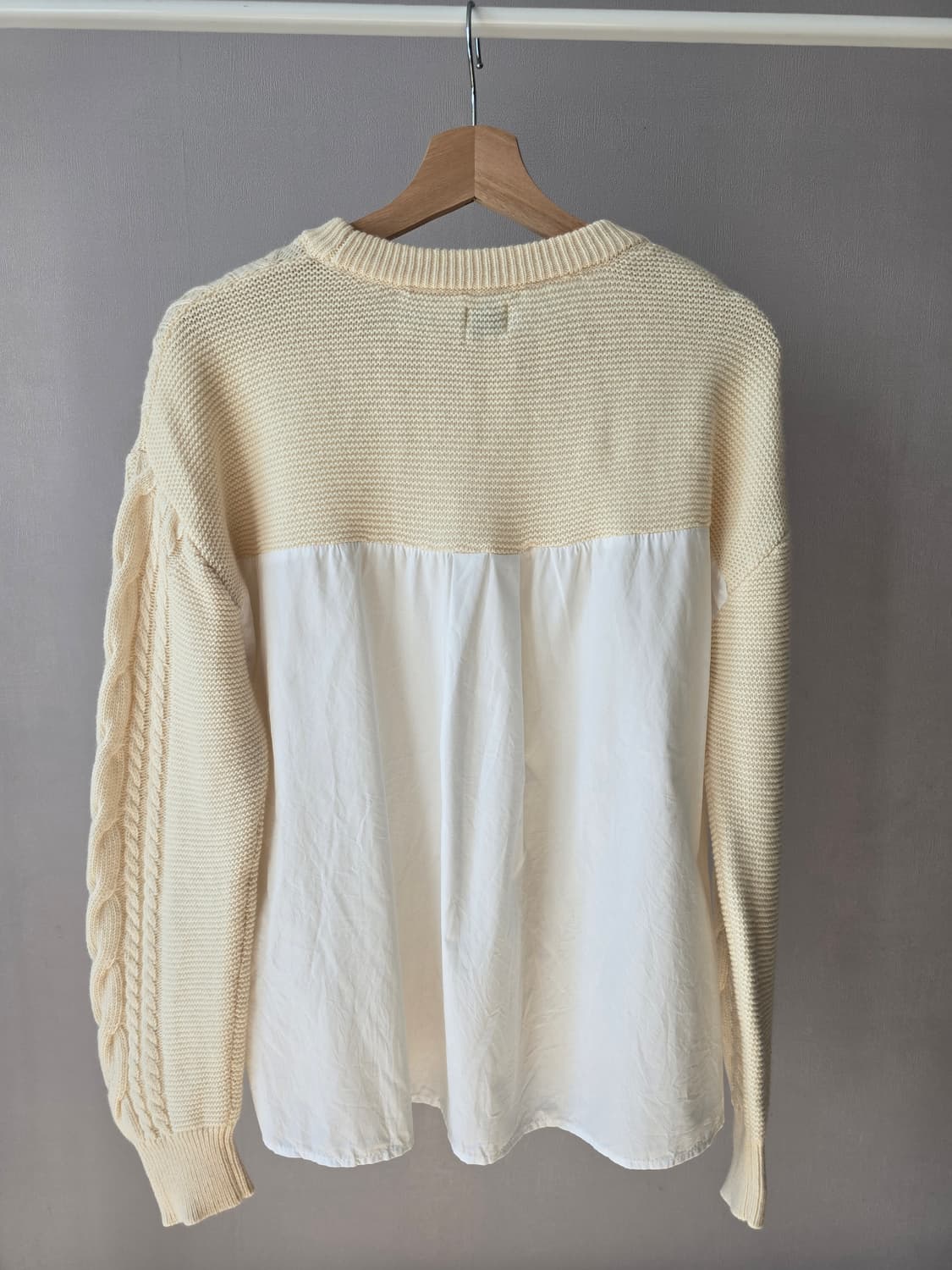 어반리서치도어스 아란 니트+셔츠 M 상품이미지2