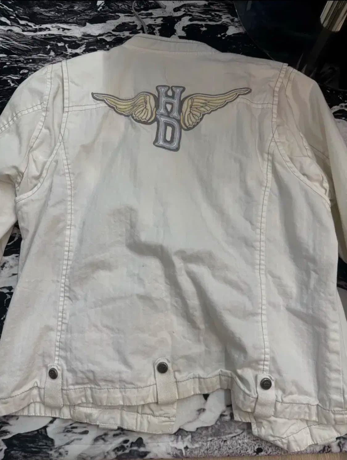 할리데이비슨 화이트 자켓 상품이미지3