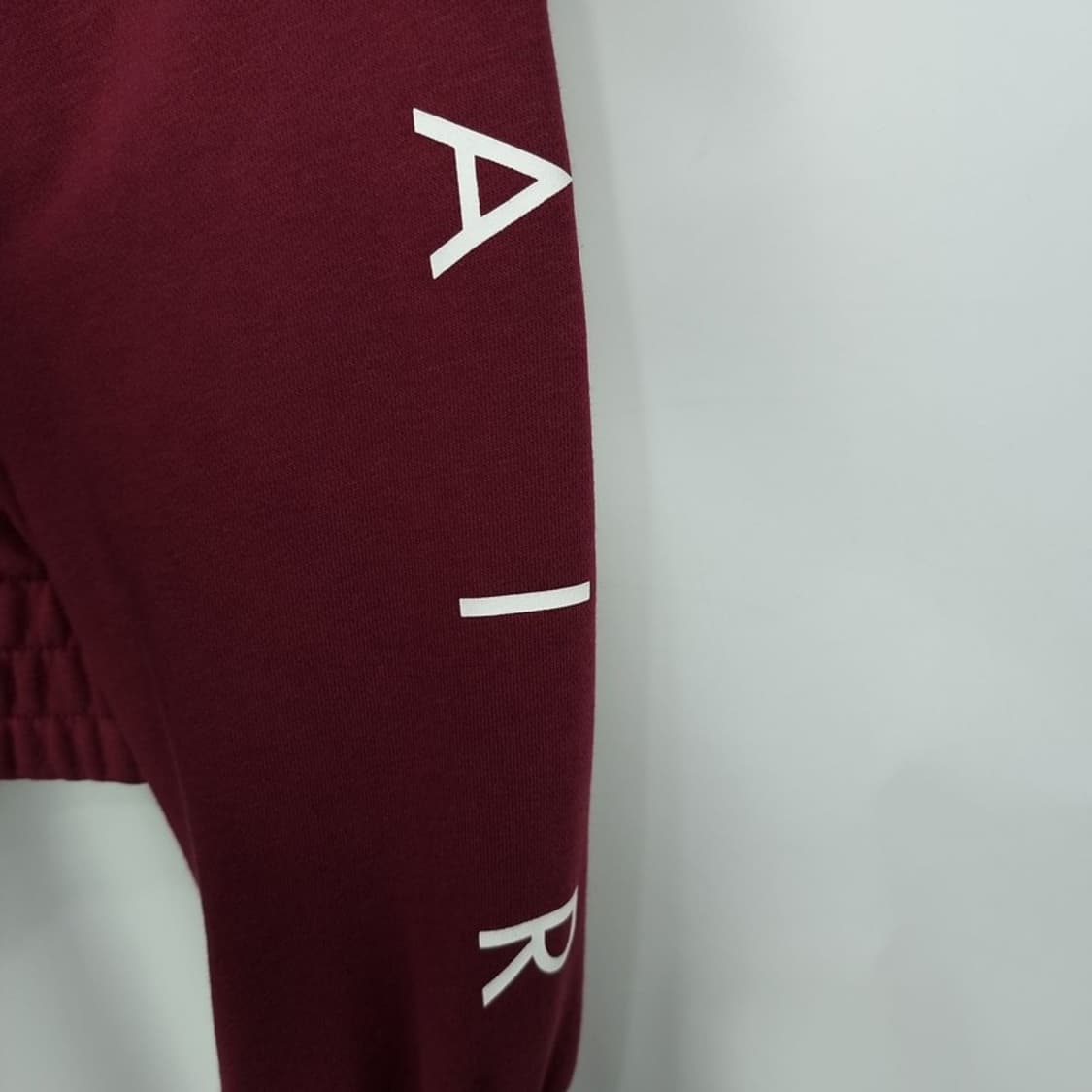 [나이키] 로고 프린팅 오버핏 크롭 후드 집업 버건디 M19750 상품이미지6